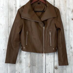 NWOT Blank NYC Faux Leather Moto Jacket*